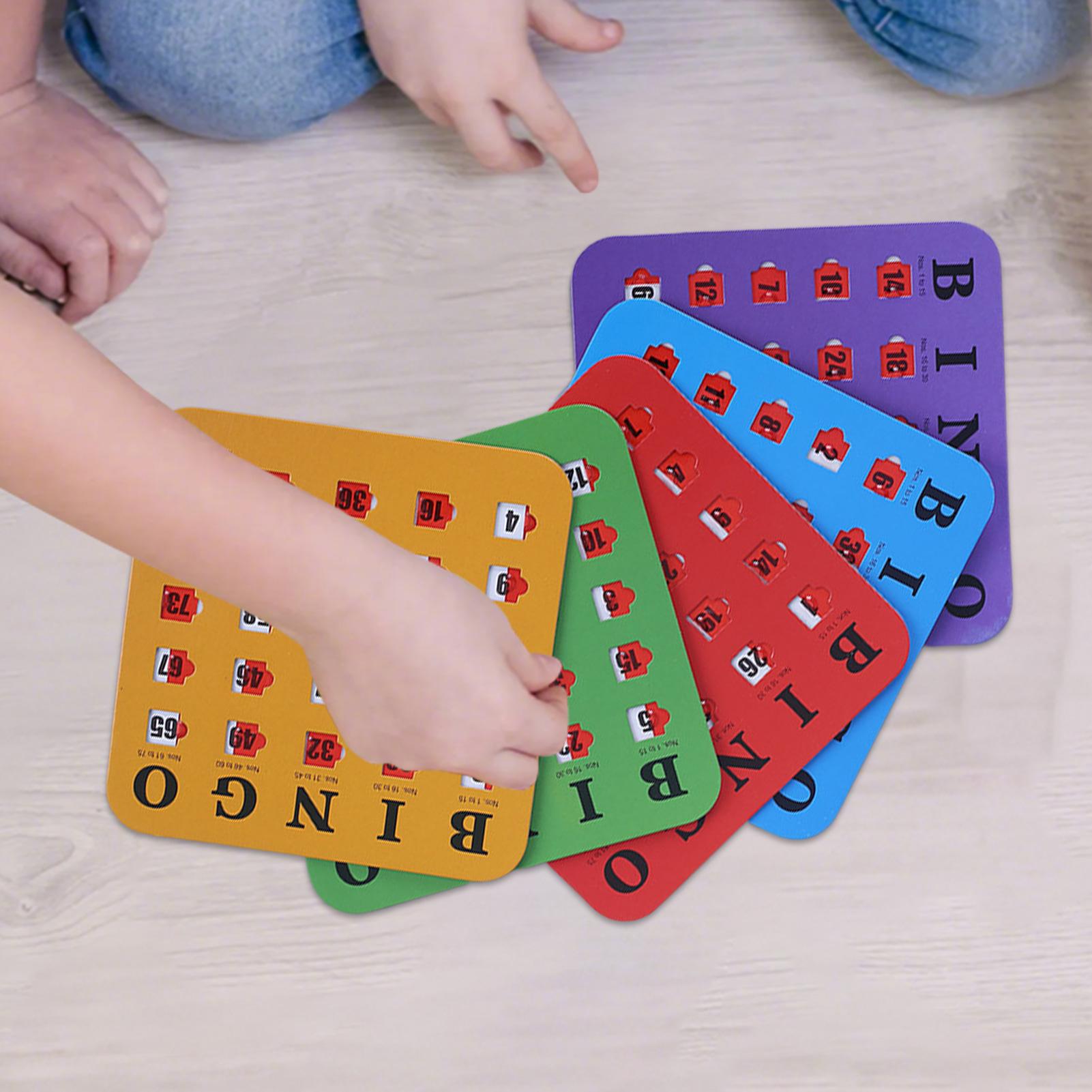 블라인드와 슬라이더가 포함된 5개 슬라이딩 빙고 게임  - Party Games At Home 리뷰 및 가격