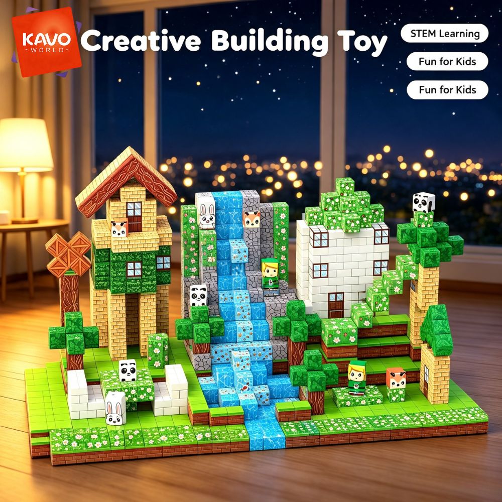 KAVOWORLD 150피스 자석 숲속 집 조립 블록  - Party Games Easy Kids 리뷰 및 가격